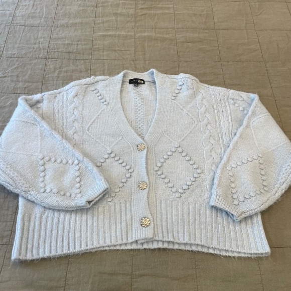 Diamond Knit Cardigan - Picture 3 of 6